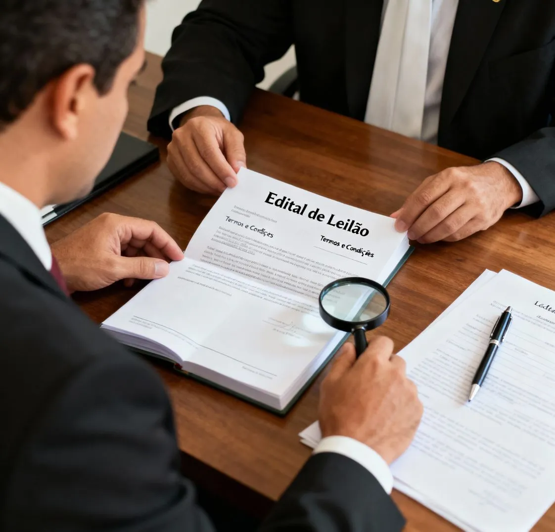 Cuidados jurídicos na análise de editais e documentação para leilão de imóveis